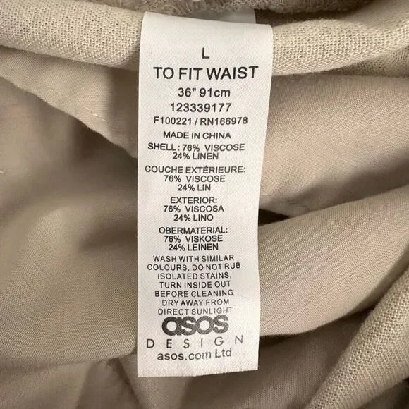 ASOS Design Drawstring Shorts Large - Picture 6 of 8